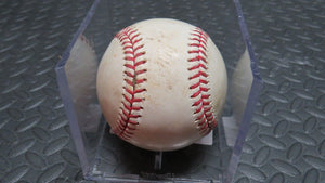 2019 Steven Duggar San Francisco Giants Game Used Walk Baseball! Tyler Austin