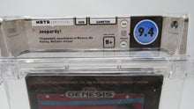 Load image into Gallery viewer, Brand New Jeopardy! Sega Genesis Factory Sealed Video Game Wata Graded 9.4 B+