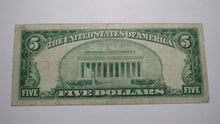 Load image into Gallery viewer, $5 1929 Red Hook New York NY National Currency Bank Note Bill Ch. #752 FINE