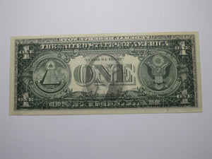 $1 1977 Full Face to Back Offset Error Federal Reserve Bank Note Bill UNC++