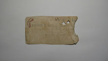 Load image into Gallery viewer, $.10 1861 Raleigh North Carolina Obsolete Currency Bank Note Bill Fractional!