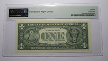 Load image into Gallery viewer, $1 2017 Repeater Serial Number Federal Reserve Currency Bank Note Bill PMG UNC66