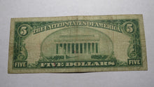 Load image into Gallery viewer, $5 1929 Larchmont New York NY National Currency Bank Note Bill! Ch. #6019 FINE!