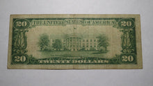 Load image into Gallery viewer, $20 1929 McKees Rocks Pennsylvania PA National Currency Bank Note Bill 5142 Fine
