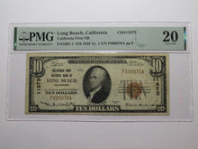 Load image into Gallery viewer, $10 1929 Long Beach California National Currency Bank Note Bill Ch. #11873 VF20