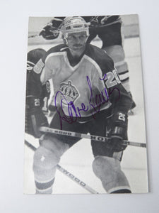 Dave Lewis Los Angeles Kings Signed Autographed Original 5X3 Hockey Photo