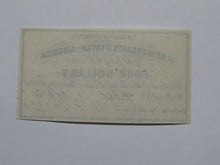 Load image into Gallery viewer, $4 1861 Confederate Bond Coupon Certificate Currency Bank Note Bill UNC