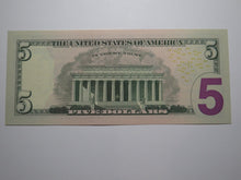 Load image into Gallery viewer, $5 2021 Radar Serial Number Federal Reserve Currency Bank Note Bill #70155107