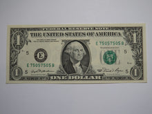 Load image into Gallery viewer, $1 1981 Repeater Serial Number Federal Reserve Currency Bank Note Bill #75057505