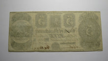 Load image into Gallery viewer, $5 1837 Manchester Michigan MI Obsolete Currency Note Bill! Bank of Manchester