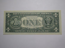 Load image into Gallery viewer, $1 1977 Radar Serial Number Federal Reserve Currency Bank Note Bill UNC 01099010