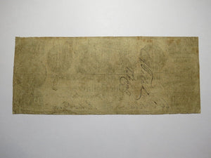 $1 1838 Brooklyn Michigan MI Obsolete Currency Bank Note Bill Jackson Merchants