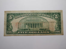 Load image into Gallery viewer, $5 1929 Wyoming Illinois IL National Currency Bank Note Bill! Ch #6629 Fine+