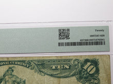 Load image into Gallery viewer, $10 1902 Gypsum Kansas KS National Currency Bank Note Bill Ch #9695 VF20 PMG