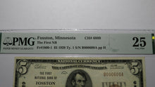Load image into Gallery viewer, $5 1929 Fosston Minnesota MN National Currency Bank Note Bill Ch. #6889 VF25 PMG