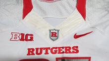 Load image into Gallery viewer, 2013 Vance Matthews Rutgers Scarlet Knights Game Used Worn Nike Football Jersey