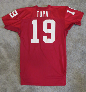 1990 Tom Tupa Arizona Cardinals Game Used Worn NFL Football Jersey! Ohio State