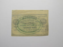 Load image into Gallery viewer, $.10 1862 Provincetown Massachusetts Obsolete Currency Bank Note Bill Conant&#39;s