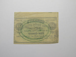 $.10 1862 Provincetown Massachusetts Obsolete Currency Bank Note Bill Conant's