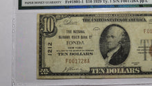 Load image into Gallery viewer, $10 1929 Fonda New York NY National Currency Bank Note Bill Ch. #1212 F12 PMG