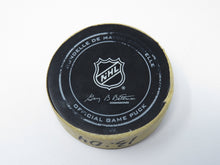 Load image into Gallery viewer, 2016-17 Zack Smith Ottawa Senators Game Used Goal Scored Puck -Tom Pyatt Assist