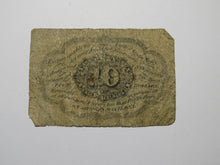 Load image into Gallery viewer, 1863 $.10 First Issue Fractional Currency Obsolete Bank Note Bill 1st Issue