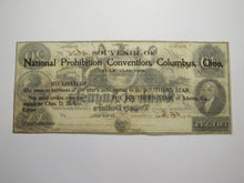 Load image into Gallery viewer, $20 1908 Columbus Ohio OH National Prohibition Convention Obsolete Currency Note