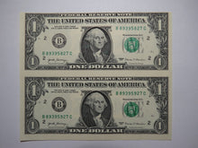 Load image into Gallery viewer, $1 2017 Uncut New York BEP Uncirculated Currency Sheet 2 Federal Reserve Notes