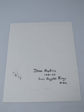 Load image into Gallery viewer, Dean Hopkins Los Angeles Kings Signed Autographed Original 10X8 Hockey Photo