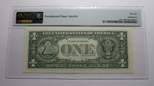 Load image into Gallery viewer, $1 2003 Radar Serial Number Federal Reserve Currency Bank Note Bill PMG UNC66EPQ