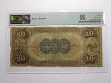 Load image into Gallery viewer, $10 1882 Yarmouth Port Massachusetts National Currency Bank Note Bill Brown Back