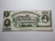 Load image into Gallery viewer, $1 18__ East Haddam Connecticut Obsolete Currency Bank Note Remainder Bill UNC++