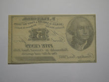 Load image into Gallery viewer, $.05 1863 Reading Boston Massachusetts Obsolete Currency Bank Note Bill Fletcher
