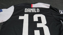 Load image into Gallery viewer, 2019-20 Danilo Juventus Match Used Worn UEFA Champions Soccer Shirt! Game Jersey