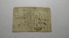 Load image into Gallery viewer, 1761 Thirty Shillings North Carolina NC Colonial Currency Note Bill 30s RARE