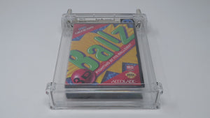 Brand New Ballz Sega Genesis Factory Sealed Video Game Wata Graded 9.6 B+ Seal