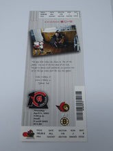 Load image into Gallery viewer, April 11, 2002 Ottawa Senators Boston Bruins NHL Full Hockey Ticket Mint