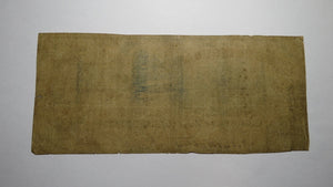 $1 1860 Augusta Georgia GA Obsolete Currency Bank Note Bill! Augusta Insurance