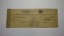 Load image into Gallery viewer, $20 18__ Charleston South Carolina Obsolete Currency Bank Note Original Reprint