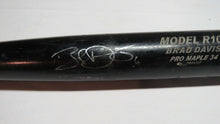 Load image into Gallery viewer, Brad Davis Florida Marlins Game Used Signed MAX Bat MLB Pro Maple Baseball Bat