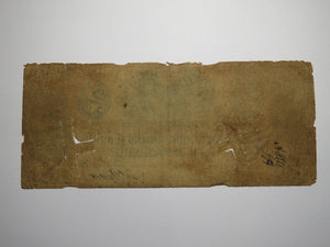 $2 1841 Bristol Pennsylvania PA Obsolete Currency Bank Note Bill Bucks County!