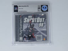 Load image into Gallery viewer, NBA Shootout '98 Sony Playstation Factory Sealed Video Game Wata Graded 9.8 1998