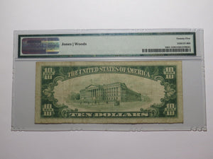 $10 1929 Dickson Tennessee National Currency Bank Note Bill Ch. #6930 VF25 PMG