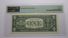 Load image into Gallery viewer, $1 1969 Radar Serial Number Federal Reserve Currency Bank Note Bill PMG UNC63EPQ