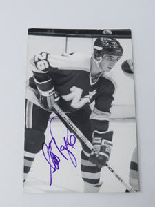 Steve Payne Minnesota North Stars Signed Autographed Original NHL 5X3 Photo