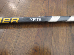 2010's Duncan Keith Chicago Blackhawks Game Used Bauer 1S NHL Hockey Stick
