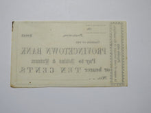 Load image into Gallery viewer, $.10 186_ Provincetown Massachusetts Obsolete Currency Bank Note Bill Province