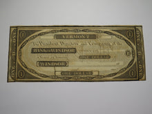 Load image into Gallery viewer, $1 18__ Windsor Vermont VT Obsolete Currency Bank Note Bill Remainder UNC