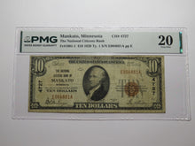 Load image into Gallery viewer, $10 1929 Mankato Minnesota MN National Currency Bank Note Bill #4727 VF20 PMG