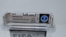Load image into Gallery viewer, FIFA Soccer '96 Sega Genesis Factory Sealed Video Game Wata Graded 8.0 A+ Seal